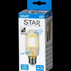 4W E27 LED med sensor 2100K 45mm