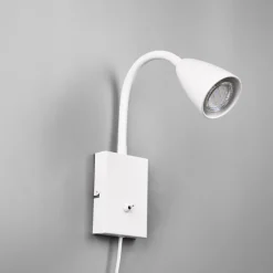 Wanda vegglampe - Hvit