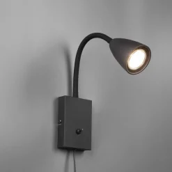 Wanda vegglampe - Svart