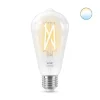 WiZ E27 Lyspære filament A64 6,7W Wifi - Justerbar fargetemperatur 2700-6500 Kelvin