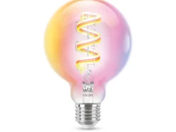 WiZ E27 Lyspære filament G95 6,3W Wifi 2700-6500 Kelvin fullfarge RGB