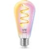 WiZ E27 Lyspære filament ST64 6,3W Wifi 2700-6500 Kelvin fullfarge RGB