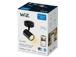 WiZ Smart Imageo enkelt spot 5W 2700-6500K Wîfi - Svart