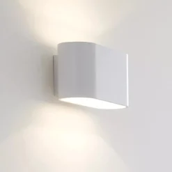 Xera oval vegglampe opp/ned lys