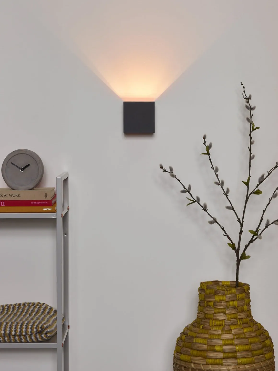 Xio square vegglampe opp/ned